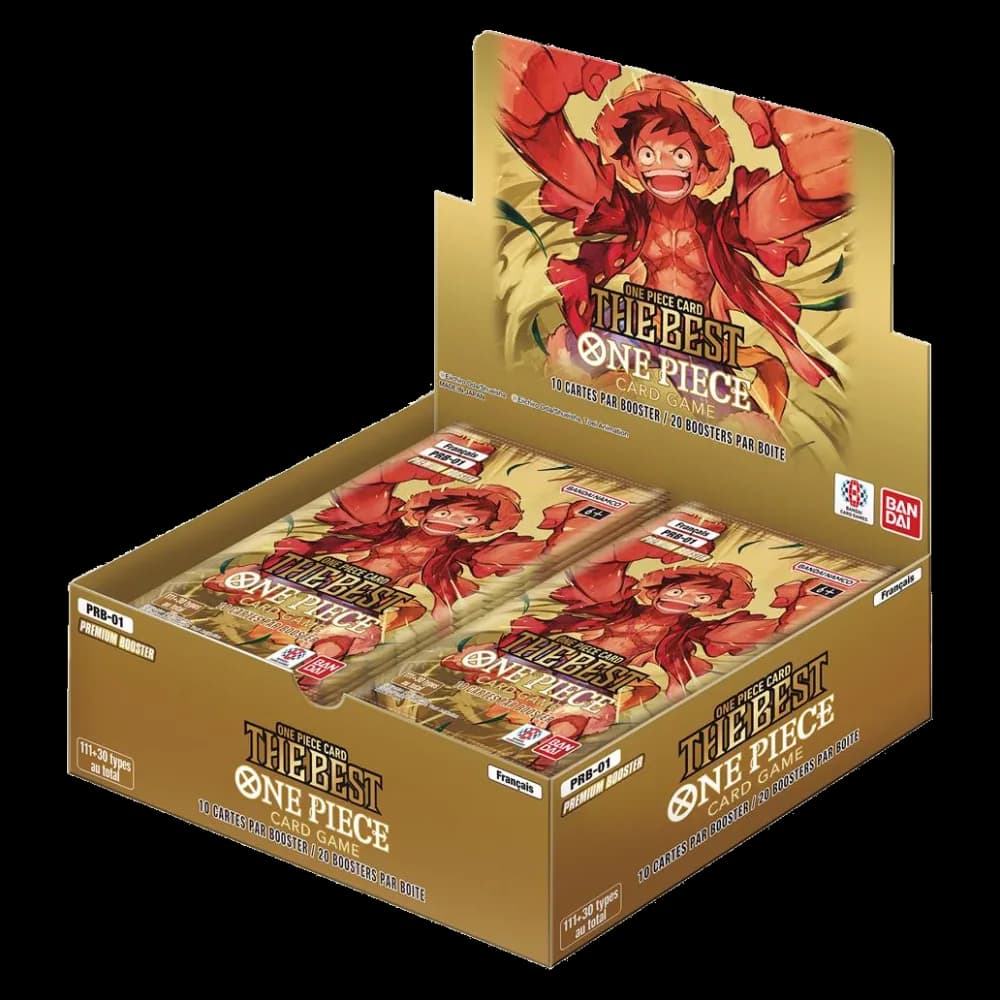 Display One Piece PRB-01 One Piece Card The Best français