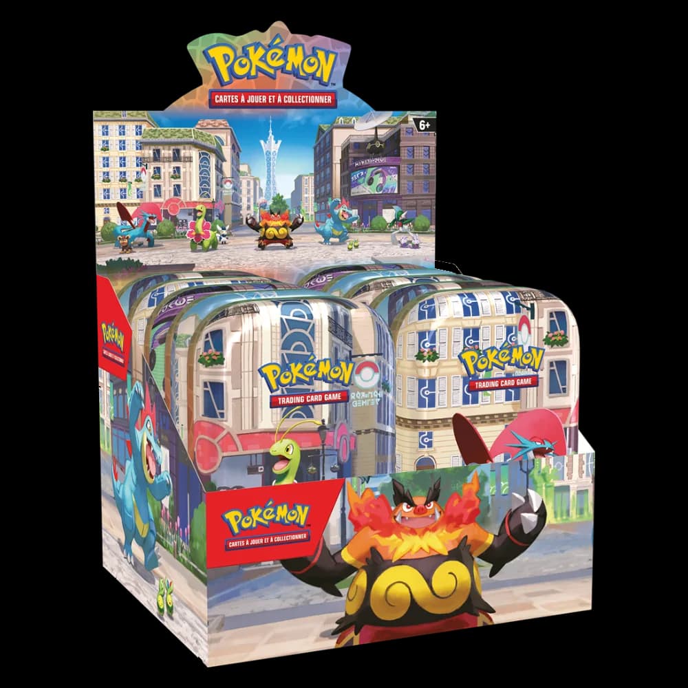 Mini Tin Pokémon Q2 2026 Illumis, boîte métallique