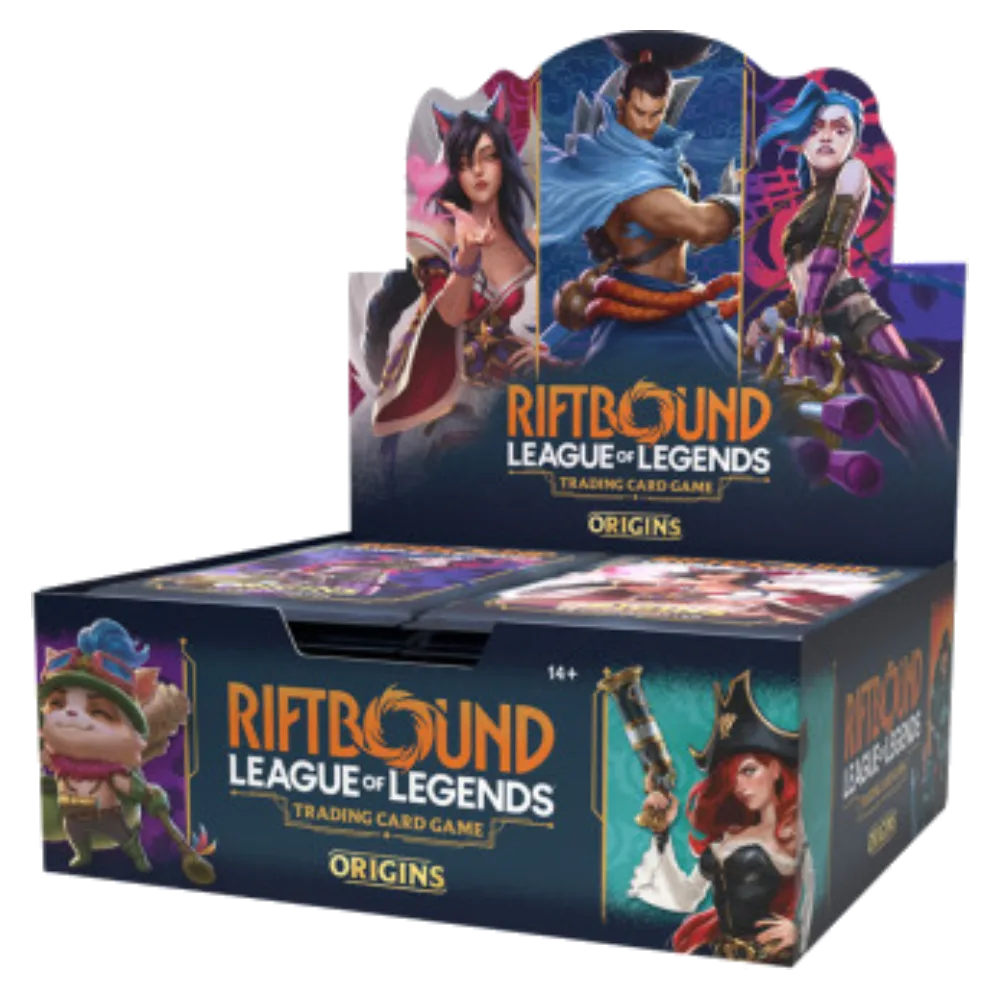 Display Riftbound League of Legends Set 1 Origins anglais