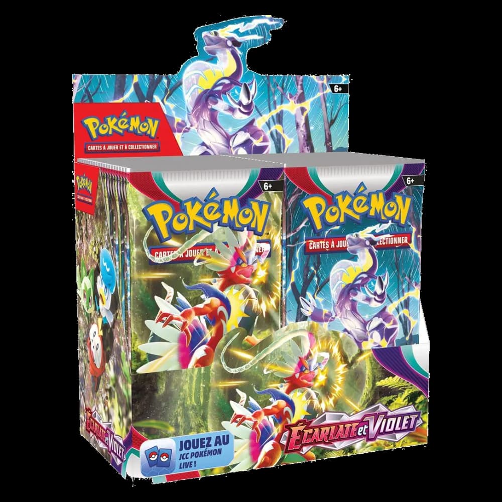 Display Pokémon EV01 Écarlate et Violet, boîte scellée de 36 boosters
