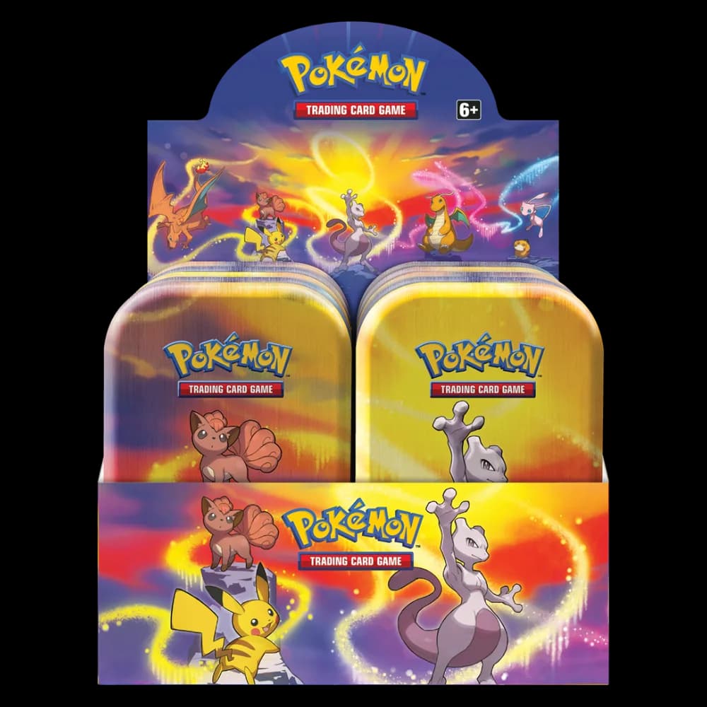 Mini Tin Pokémon Pouvoir de Kanto, boîte métallique