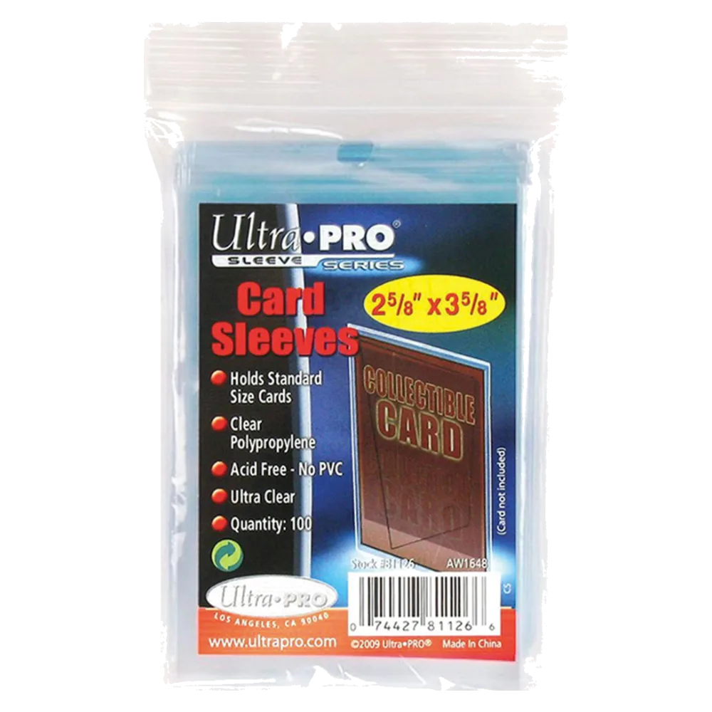 Sachet de 100 sleeves Ultra PRO standard transparent