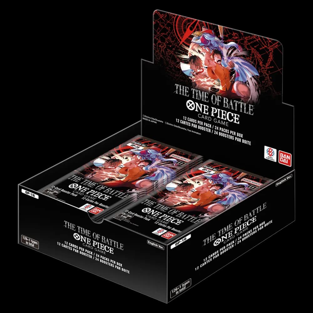 Display One Piece OP-16 The Time of Battle anglais