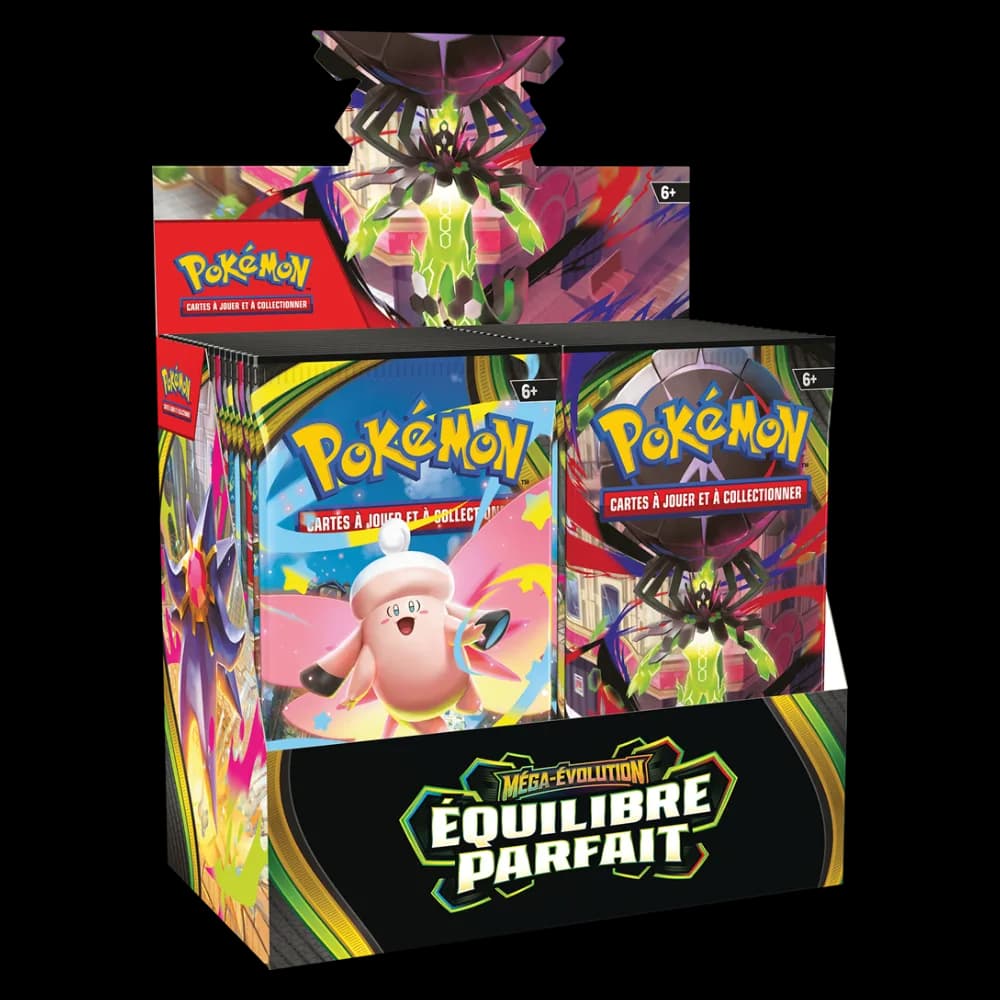 Display Pokémon ME03 Équilibre Parfait, boîte scellée de 36 boosters