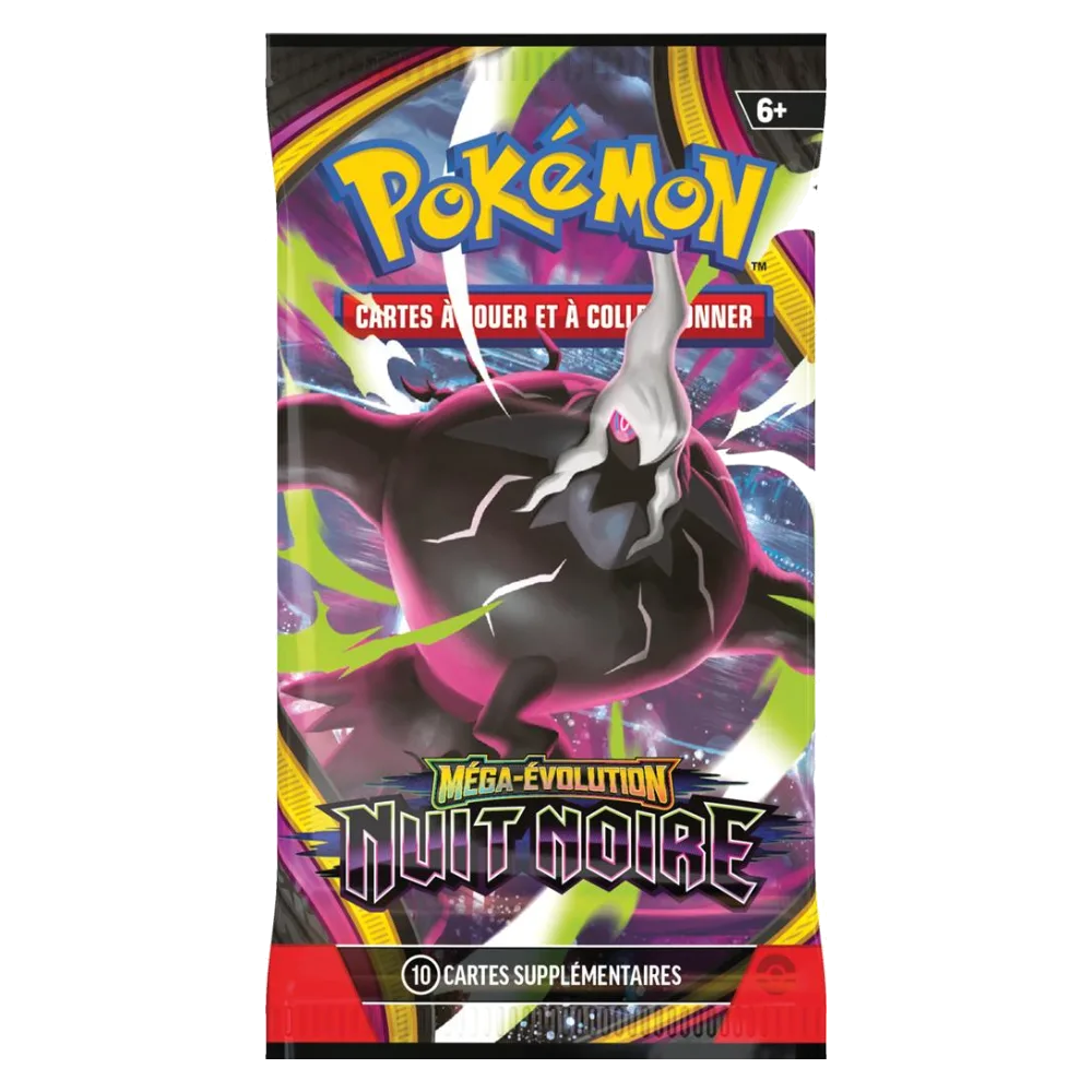 Booster Pokémon ME05 Nuit Noire, version française