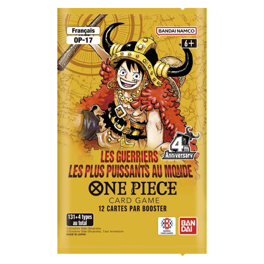 Booster One Piece OP-17 Les Guerriers les plus puissants au monde, version française