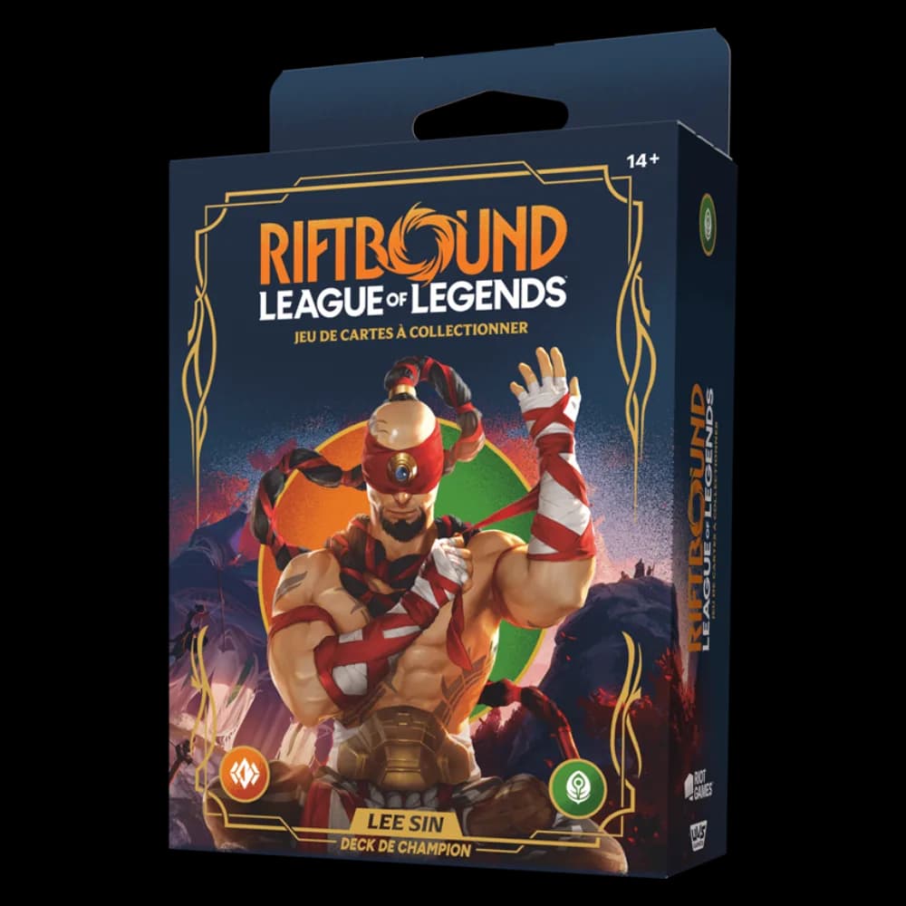 Deck Champion Lee Sin Riftbound Origines français